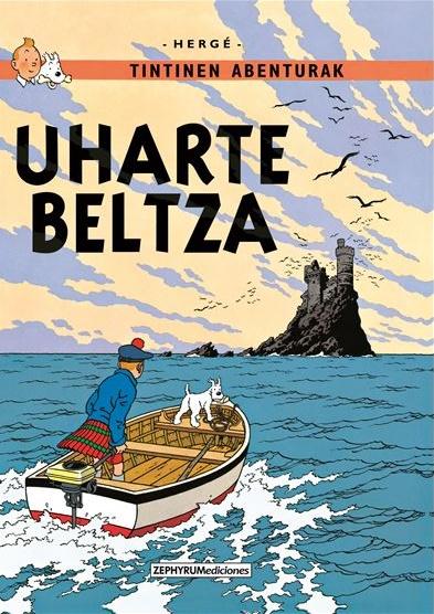 Georges Remi: Uharte beltza (Hardcover, Euskara language, Zephyrum - Trilita)