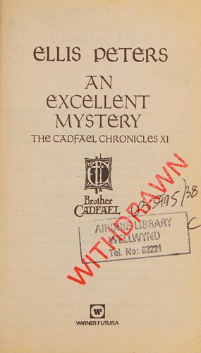 Edith Pargeter: An excellent mystery (1985, Warner Futura)