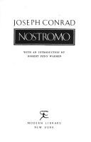 Joseph Conrad: Nostromo (1983, Modern Library)