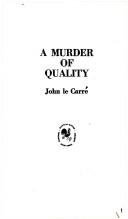 John le Carré: A murder of quality (1980, Bantam Books)