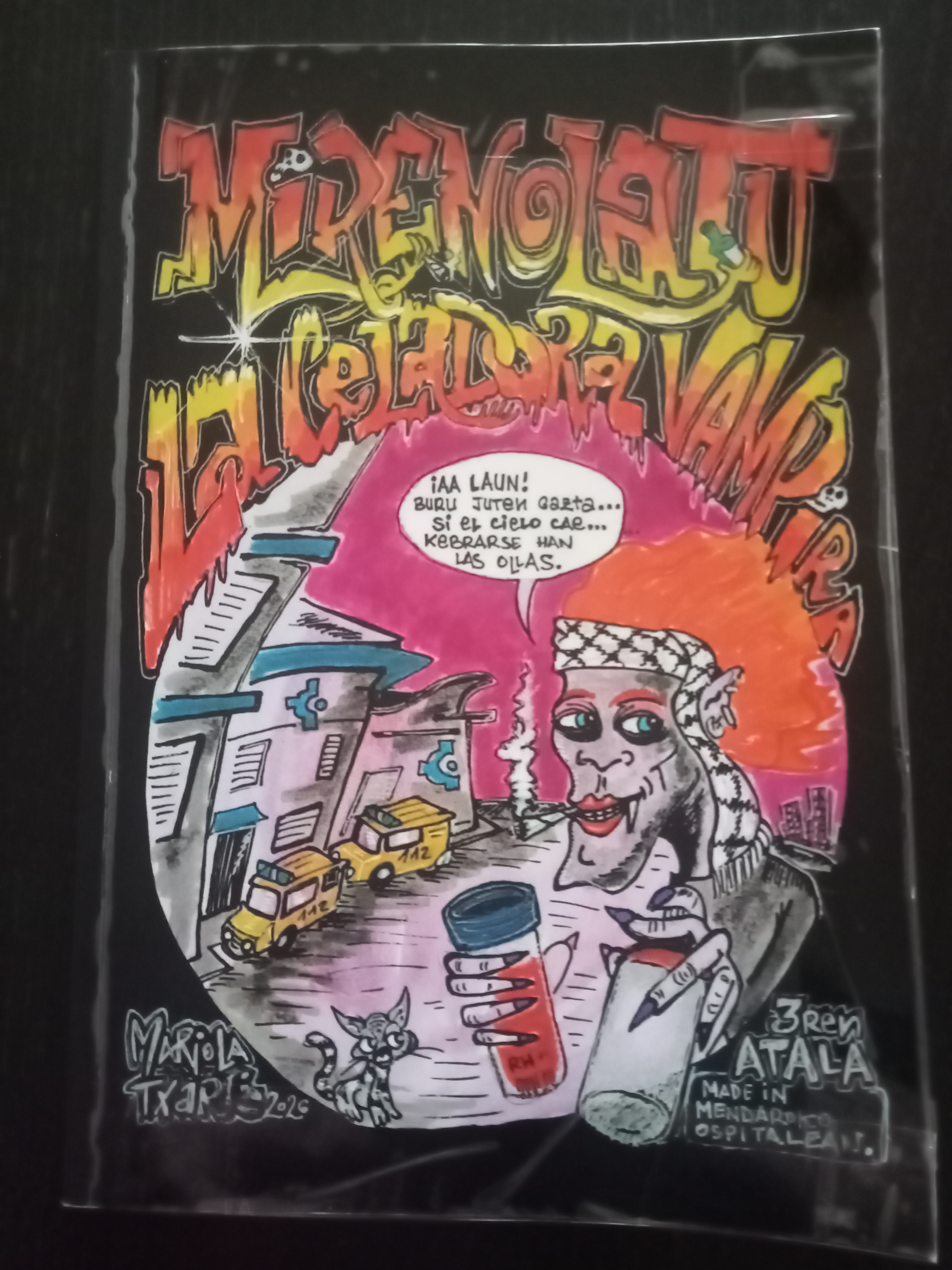 Carlos Gracia Rivas, Mariola Reigosa: Mirenolatu, la celadora vampira (gaztelera language, Autoedizioa)