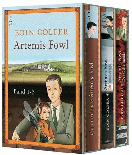 Eoin Colfer: Artemis Fowl Band 1-3 (German language, 2005, Ullstein Verlag)