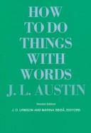 How to do things with words (1975, Clarendon Press)