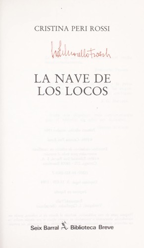 Peri Rossi, Cristina: La nave de los locos (Spanish language, 1984, Seix Barral)