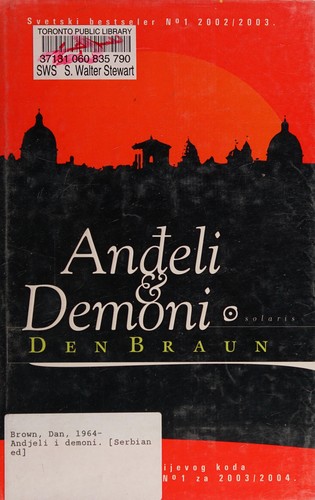 Dan Brown: Anđeli & demoni (Hardcover, Serbian language, 2004, Solaris)