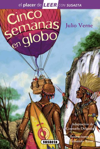 Jules Verne, Fernando Aznar: Cinco semanas en globo (Hardcover, 2014, SUSAETA)