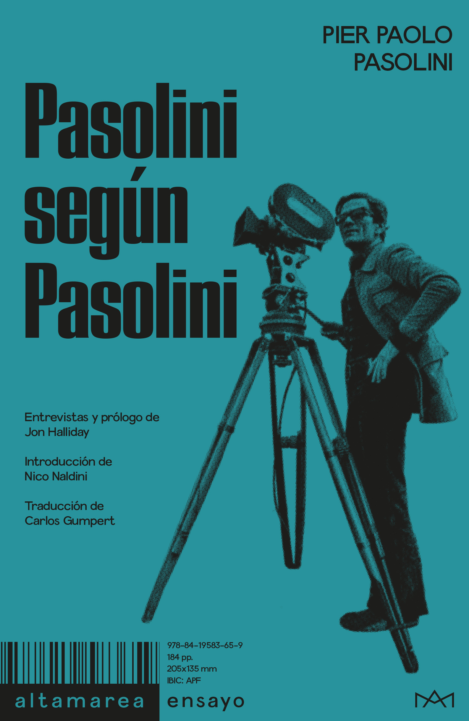 Jon Halliday, Pier Paolo Pasolini: Pasolini según Pasolini (gaztelania language, altamarea)