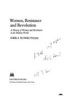 Sheila Rowbotham: Women, resistance, and revolution (1972, Pantheon Books)