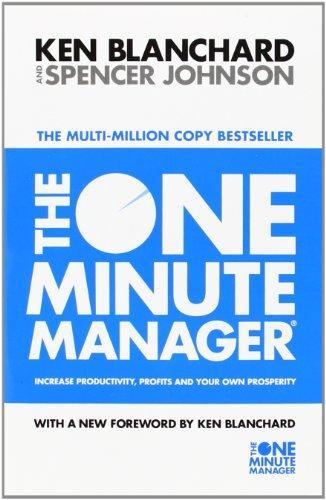 Patrick Spencer Johnson, Kenneth H. Blanchard, Kenneth H. Blanchard: The one minute manager (1996, HarperCollins)