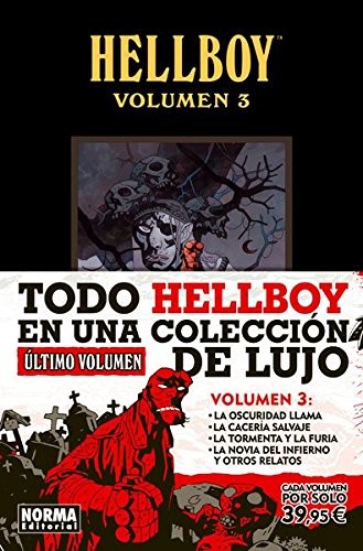 Scott Hampton, Mike Mignola, Duncan Fegredo, Richard Corben, Kevin Nowlan: HELLBOY. EDICIÓN INTEGRAL VOL. 3 (Hardcover, 2014, NORMA EDITORIAL, S.A.)