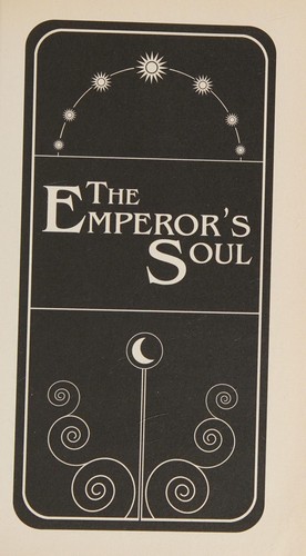 The emperor's soul (2012, Tachyon)