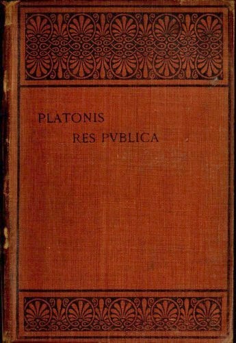 Platone: Platonis Res publica (Ancient Greek language, 1902, E Typographeo Clarendoniano)