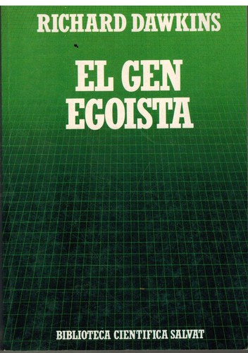 El gen egoista (Spanish language, 1985, Salvat)