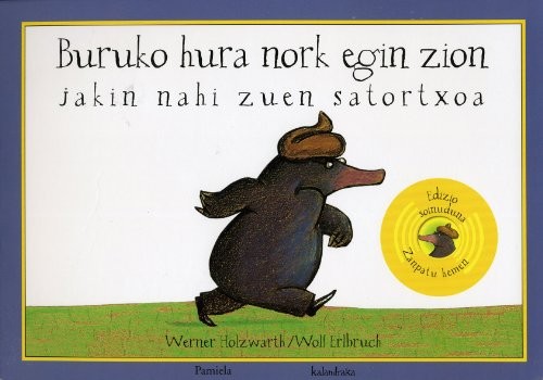 Koldo Izagirre, Werner Holzwarth, Wolf Erlbruch: Buruko hura nork egin zion jakin nahi zuen satortxoa (Hardcover, Euskara language, 2011, Pamiela)