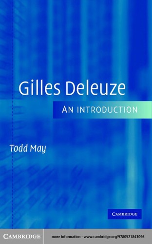 GILLES DELEUZE: AN INTRODUCTION. (Undetermined language, CAMBRIDGE UNIV PRESS)