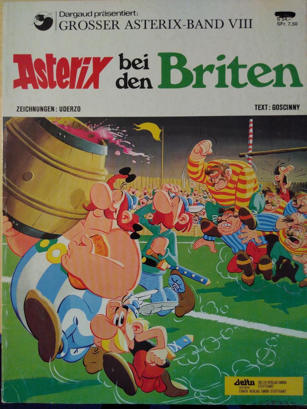 Albert Uderzo, René Goscinny: Asterix bei den Briten (German language, 1995)