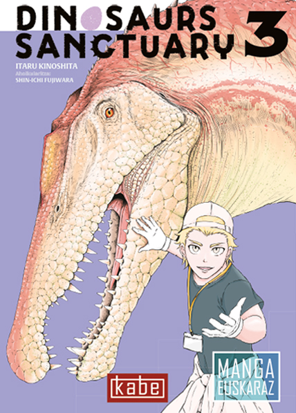 Itaru Kinoshita: Dinosaurs Sanctuary 3 (Euskara language, Harriet Ediciones)