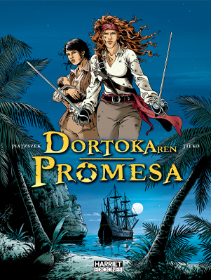 Miel A. Elustondo, Tieko, Stéphane Piatzszek: Dortokaren promesa 3 (Euskara language, Harriet Ediciones)