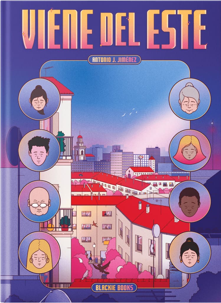 Antonio J. Jiménez: Viene del este (GraphicNovel, gaztelania language, Blackie Books)