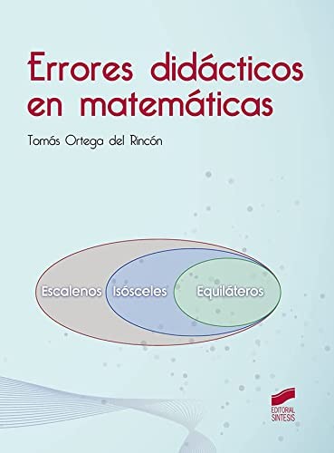 Errores didácticos en matemáticas (Paperback, 2022, Sintesis)