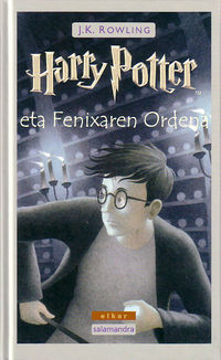 Harry Potter eta Fenixaren Ordena (Hardcover, Euskara language, Elkar)