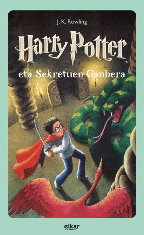 Harry Potter eta Sekretuen Ganbera (Hardcover, Euskara language, Elkar)