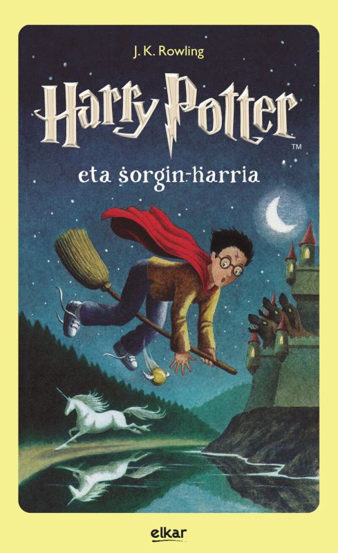 Harry Potter eta sorgin-harria (Hardcover, Euskara language, Elkar)