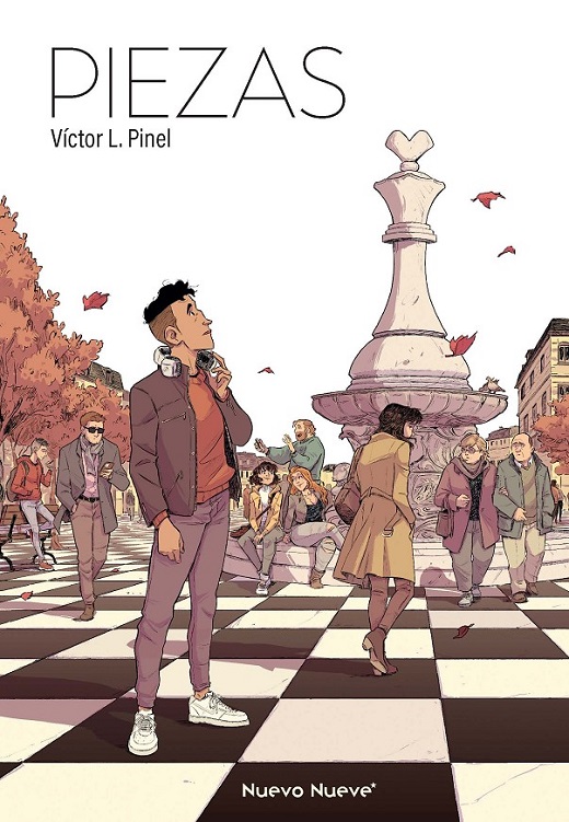 Víctor L. Pinel: Piezas (GraphicNovel, español language, Nuevo Nueve editores)