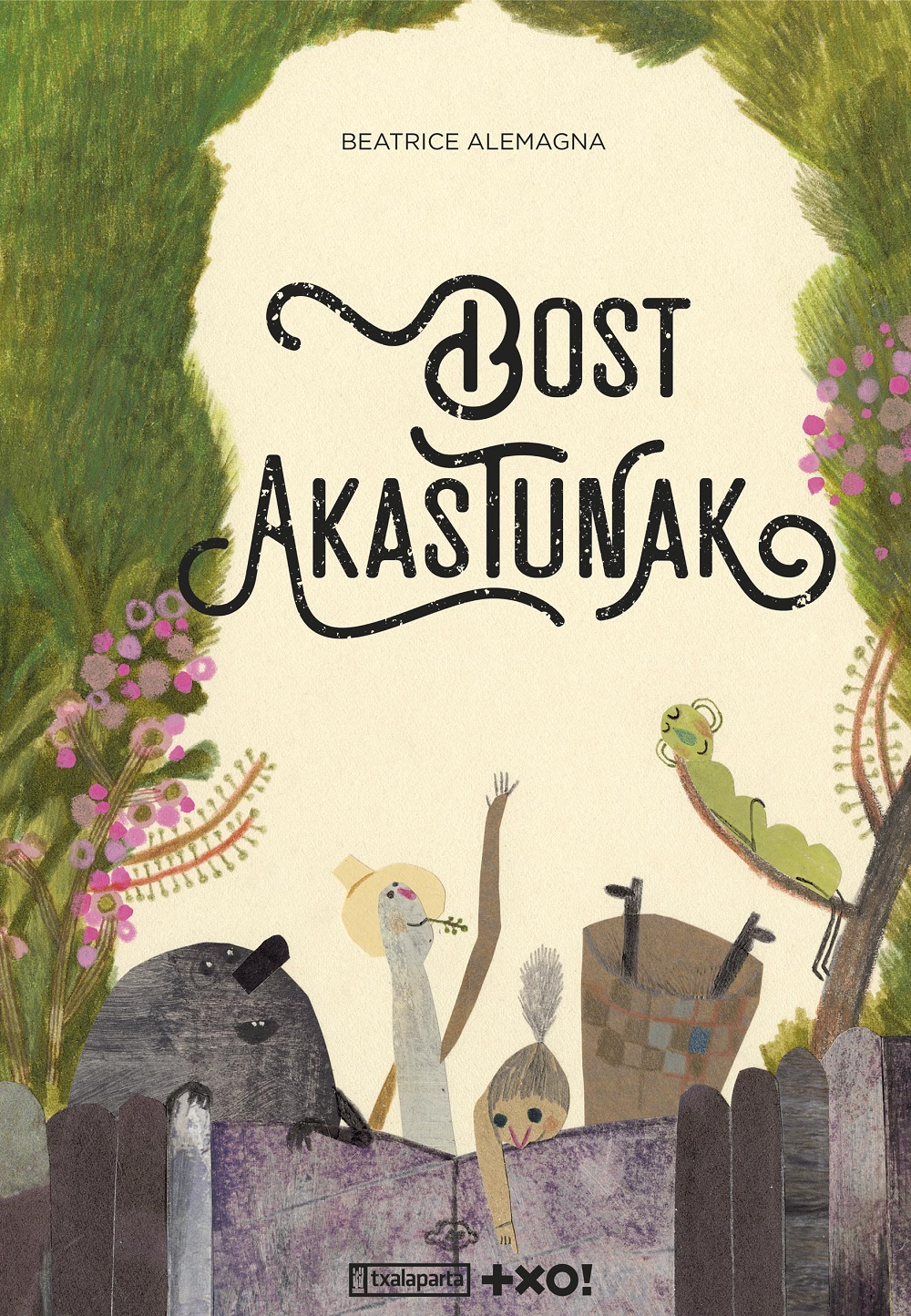 Beatrice Alemagna, Garazi Arrula Ruiz: Bost akastunak (Euskara language, Txalaparta)