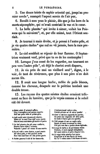 Dante Alighieri, Alexis-François Artaud de Montor, Félicité Robert de Lamennais: La divine comédie (1863, Librairie académique Didier)