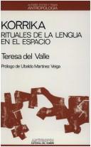 Teresa del Valle: Korrika (Spanish language, 1988, Anthropos)