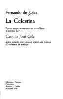 Fernando de Rojas: La Celestina (Spanish language, 1979, Ediciones Destino)