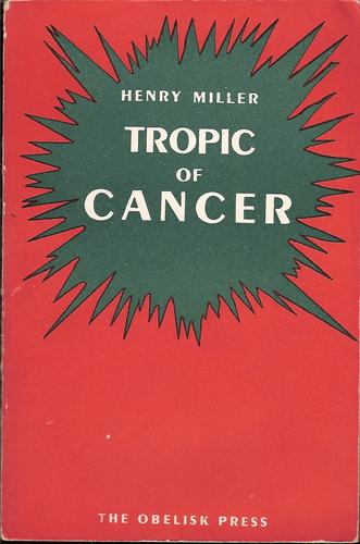 Tropic of Cancer (1954, Obelisk Press)