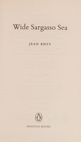 Jean Rhys: Wide Sargasso Sea (2011, Penguin Books, Limited)