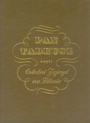 Adam Mickiewicz: Pan Tadeusz (1987, Książka i Wiedza)