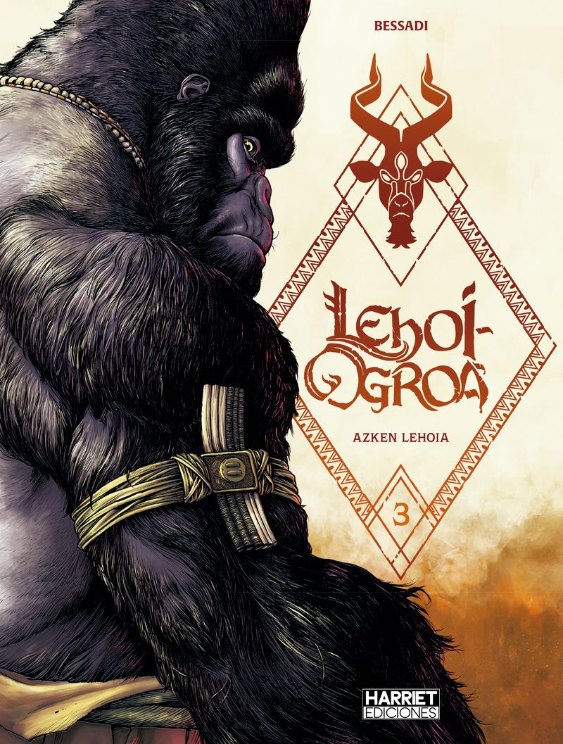 Bruno Bessadi: Lehoi-ogroa 3 (Hardcover, Euskara language, Harriet Ediciones)