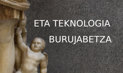 Auskalo zergatik, eskultura egin zuenak umetxo bat jarri zuen bere oinetan, internet kable bat eskuan daukala dirudi. "Eta teknologia burujabetza" testua dauka memeak bere ondoan.