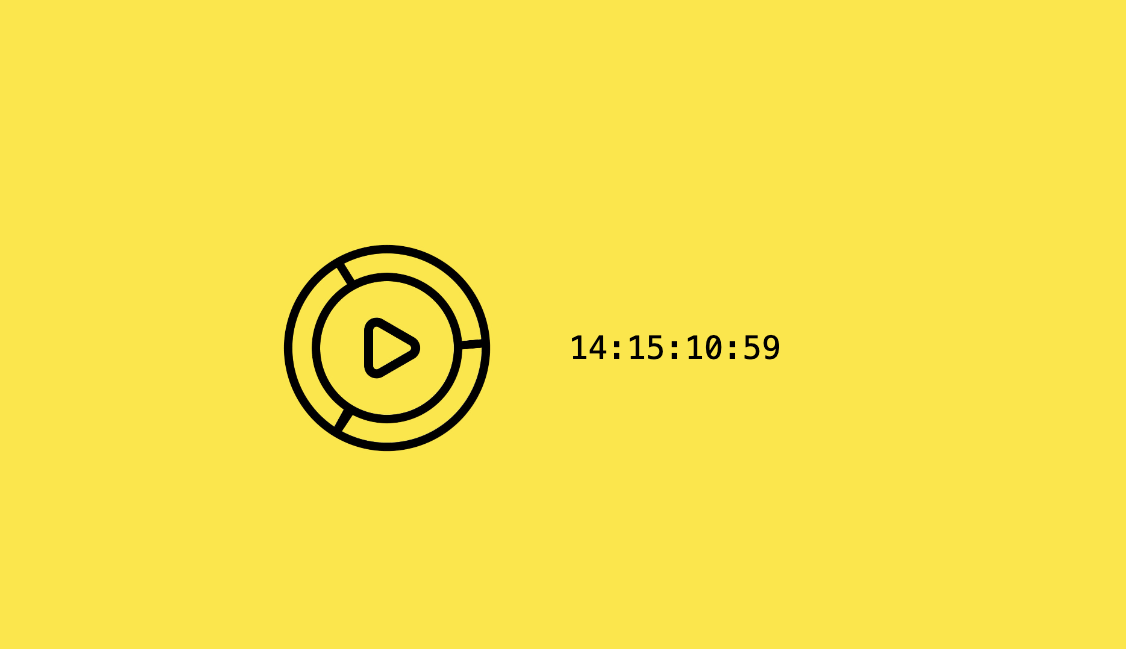 Countdown timer for Loops.video launch